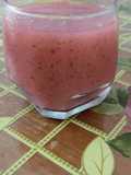 Watermelon and falsa juice