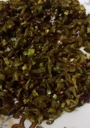 A picture of Fried torri ka chelka.
