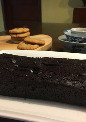 A picture of Fudgy Brownies #Ketopad_cp_WeeklyChallenge.