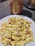 Scrambled Eggs with Dried Tiny Shrimps