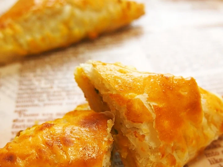 Recipe Pumpkin Pie Easily Made With Frozen Puff Pastry Sheets the  Makes Drooling Can spoil the tongue