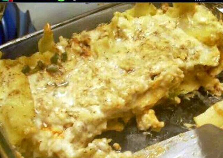 Recipe of Favorite Maryams spicy chicken lasagnia