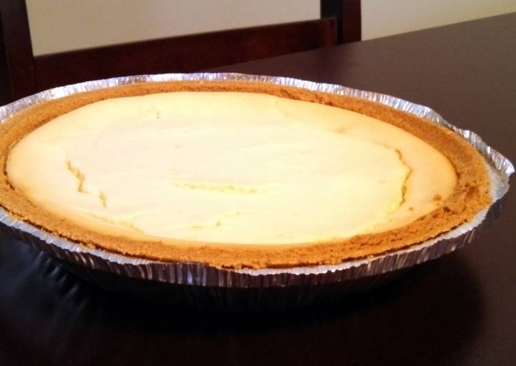 Easiest Way to Prepare Ultimate 9&#34; Pie Crust New York Cheesecake