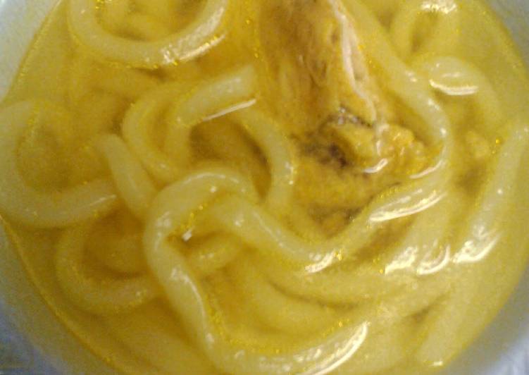 Recipe of Award-winning Udon noodle and chicken soup