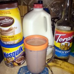 A picture of Best chocolate milk ever!.