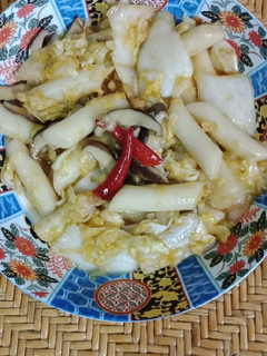 改良版辣炒年糕（素食版） 的食譜成品照片