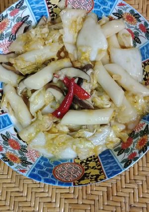 改良版辣炒年糕（素食版） 的食譜成品照片