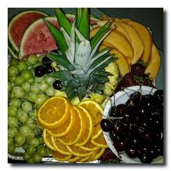 A picture of Colorful Fruit Platter.