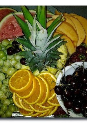 A picture of Colorful Fruit Platter.
