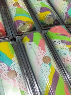 Foto resep Rainbow roll cake