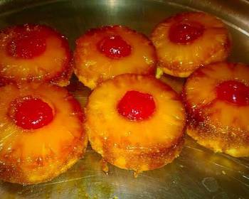 Popular Recipe Individual Pineapple Upside Down Cake Delicious Perfect