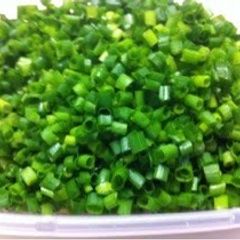 A picture of Frozen Chopped Green Onions.