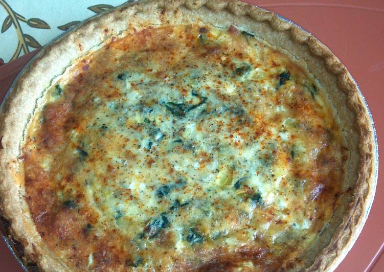 Simple Way to Make Favorite Spinach Quiche