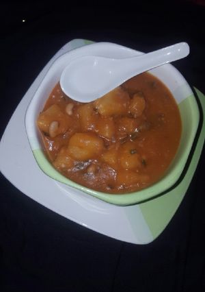 A picture of Yam porridge.