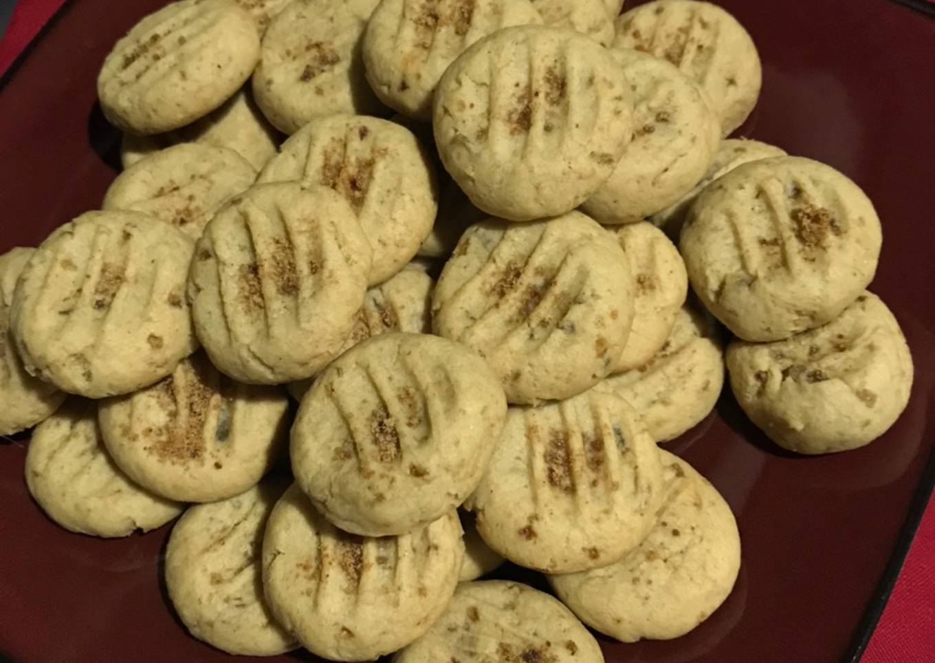 Galletas de camote con jengibre