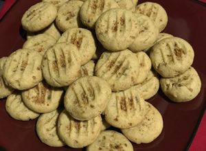 Una foto de Galletas de camote con jengibre