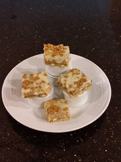 A picture of Cinnamon Sugar Blondies.