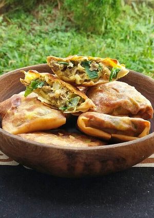 Foto resep Martabak Mini Daging Kari