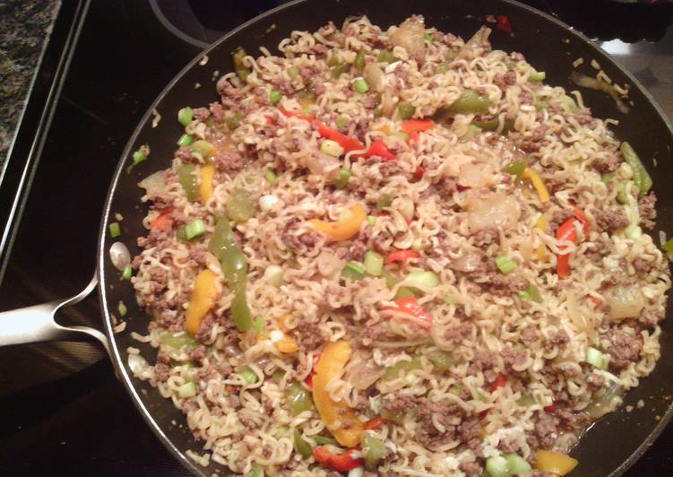 Recipe of Any-night-of-the-week Asian Beef &amp; Noodles