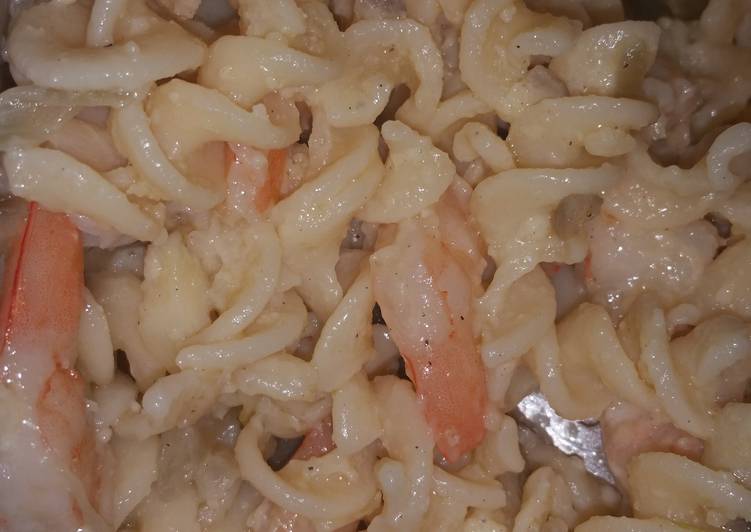 Simple Way to Make Super Quick Homemade Easy Gluten Free Garlic Shrimp Pasta