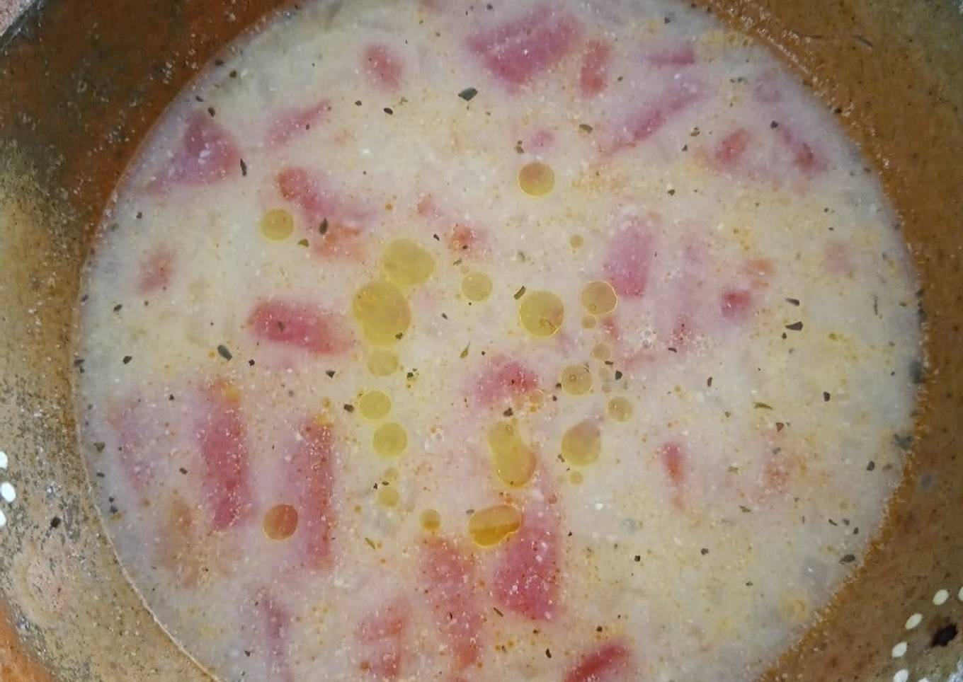 Crema de garbanzo 🥣