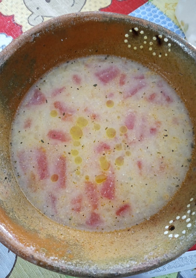 Una foto de Crema de garbanzo 🥣
