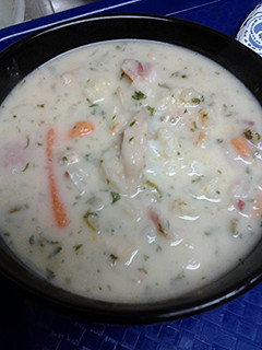 A picture of Clam chowder.