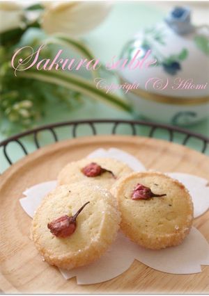 A picture of Full of Spring Sakura Sable Cookies.
