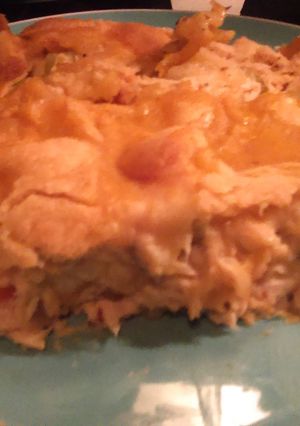 A picture of Easy bake chicken pot pie..
