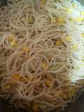 Spaghetti with Corn