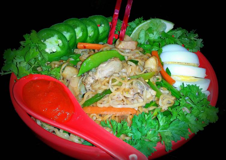 Easy to Prepare Quick Mike&#39;s Spicy Oysters Ramen