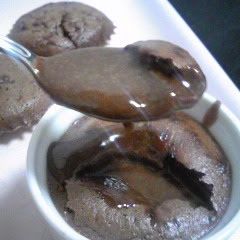 A picture of Easy Molten Chocolate Cake.