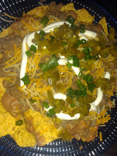 A picture of Easy nachos.
