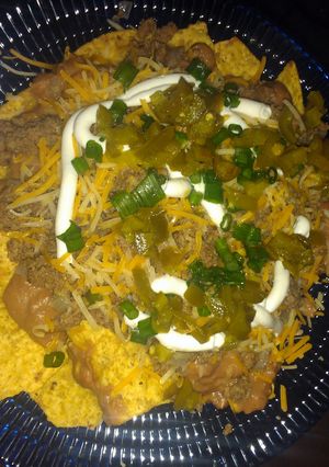 A picture of Easy nachos.