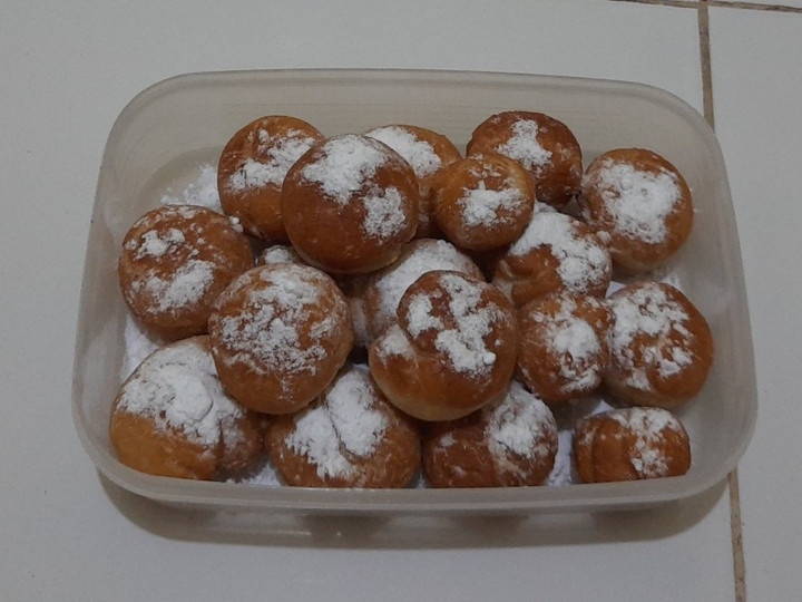 Resep Donat Mini tanpa telur🥯, Menggugah Selera