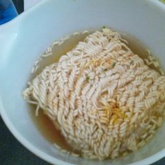 A picture of 8 minute spicy Ramen.