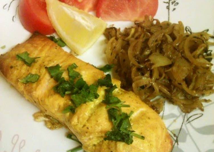 Tandoori Salmon: Spice Marinated Salmon