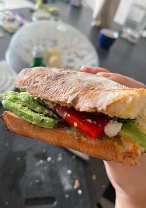 A picture of ABC - Avo Baguette Cheese.