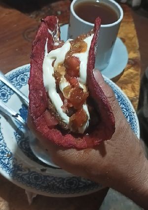 Una foto de Fajita de beterraga