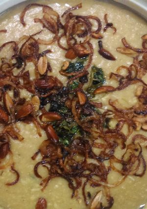 A picture of Oats haleem.