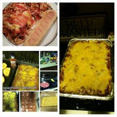 A picture of Spaghetti Casserole.
