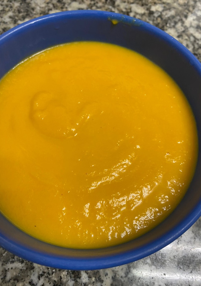 Una foto de Crema de zanahoria, puerro y apio - Olla GM D