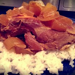 A picture of Crockpot Pineapple Chicken.