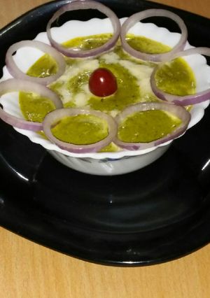 A picture of Palak makhmali.
