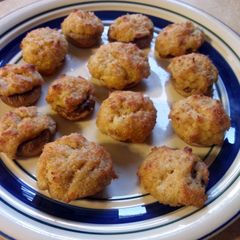 A picture of Crab Stuffed Mushrooms.