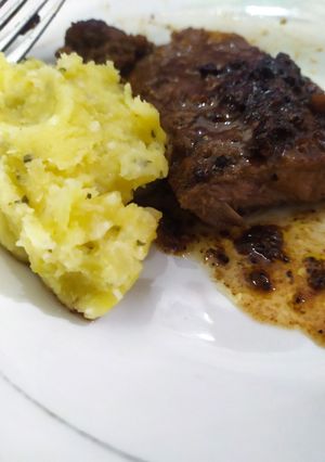 Foto resep Simpel mashed potatos