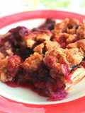 Blueberry Crumble Pie