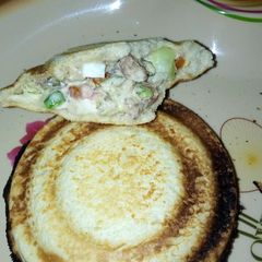 A picture of Toasting bread.