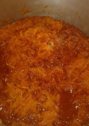 عکسی از دستور مربای هویج