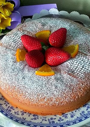 Foto di Torta Nuvola all 'arancia